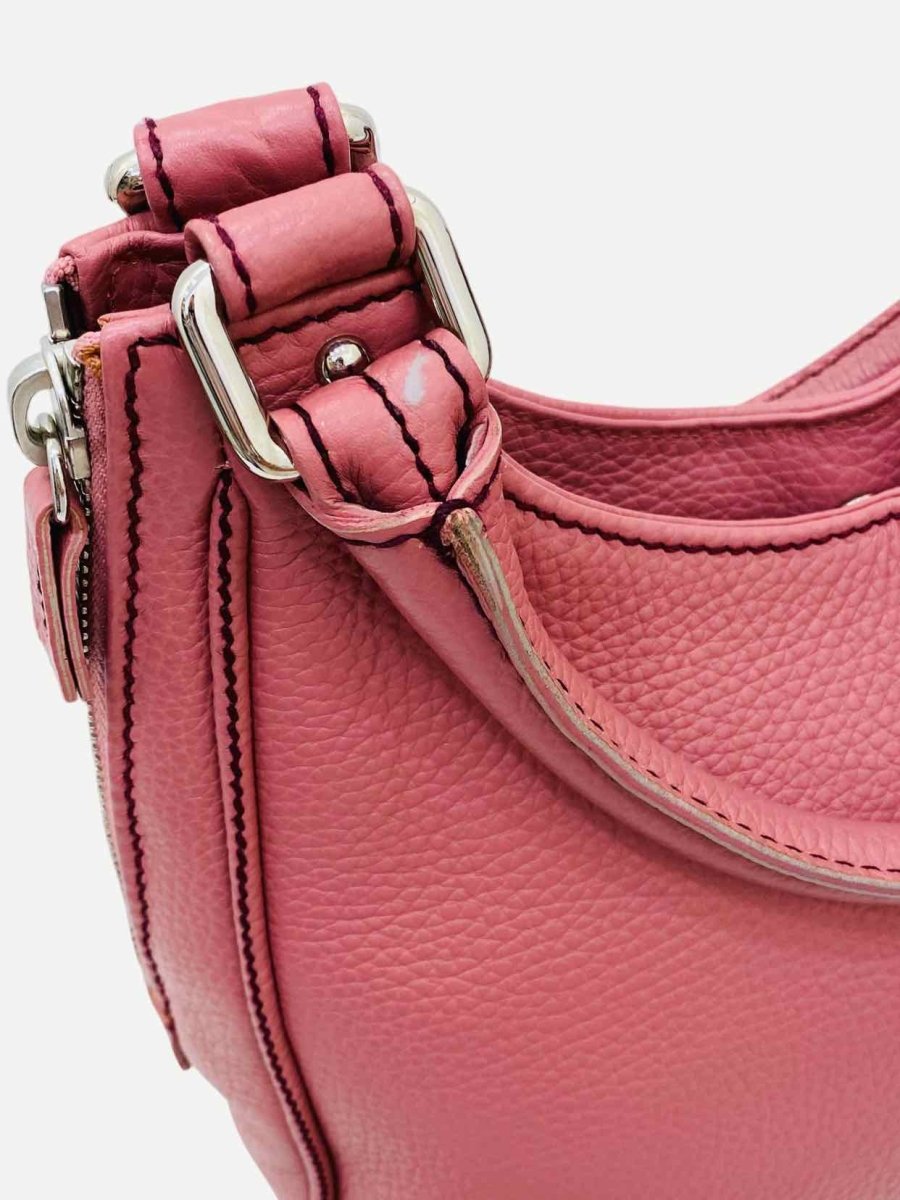 Pre - loved CHANEL Vintage Pink Tassel Shoulder Bag at Reems Closet