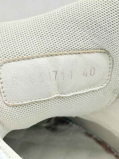 Pre-loved CHANEL White & Black Size EU 40 Sneakers at Reems Closet