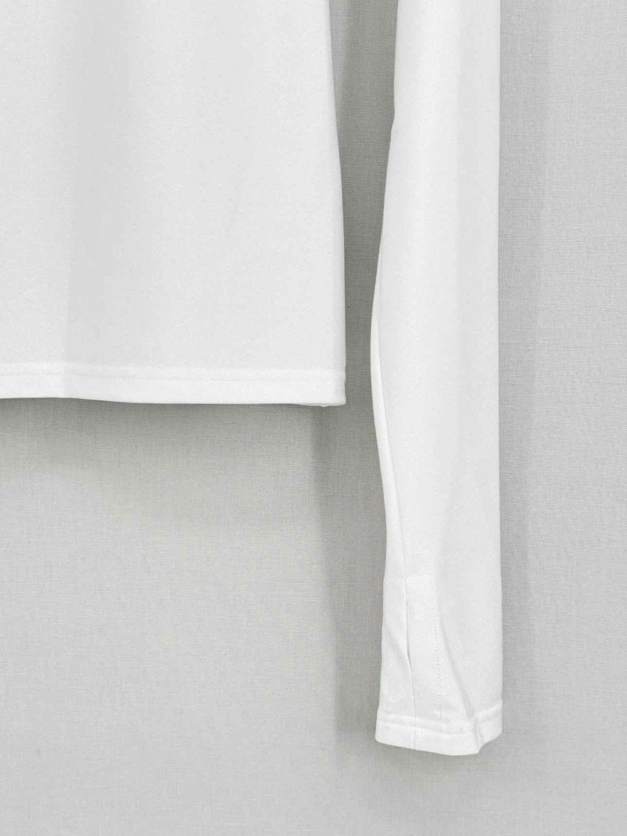 Pre - loved CHANEL White Size US 2 Top at Reems Closet