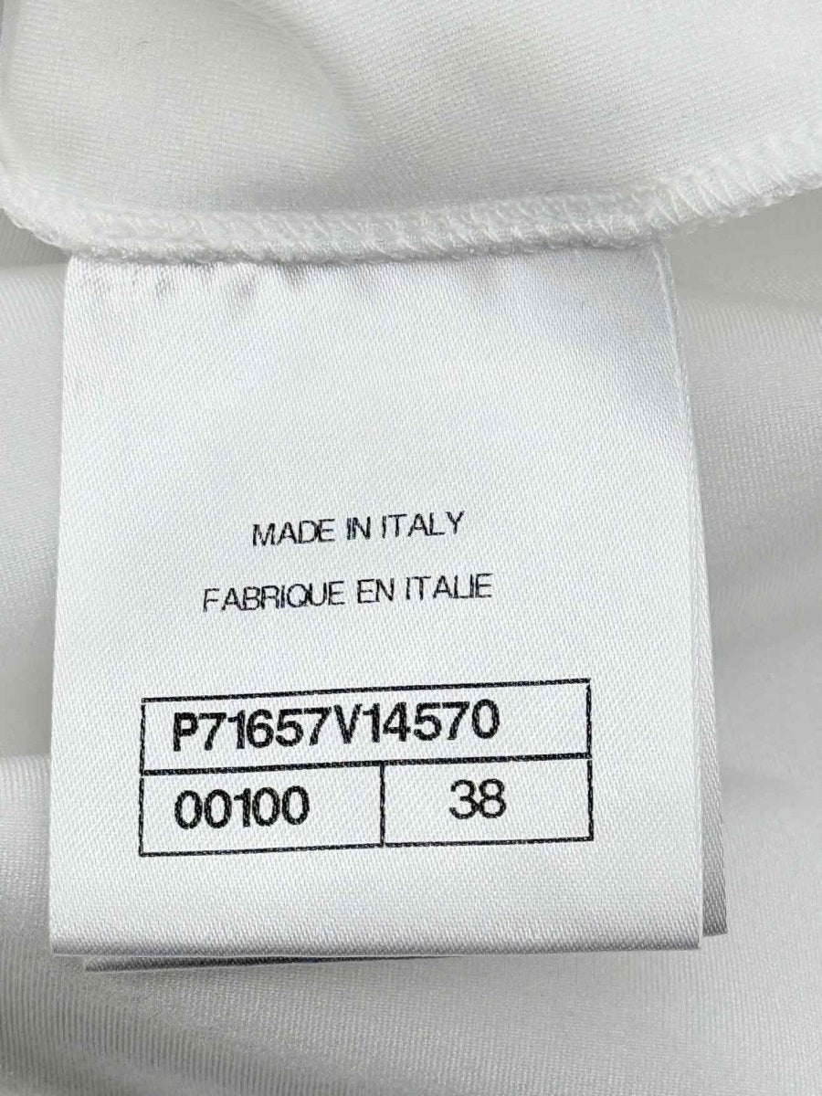 Pre - loved CHANEL White Size US 2 Top at Reems Closet