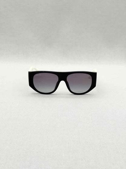 Pre - loved CHANEL White Sunglasses at Reems Closet