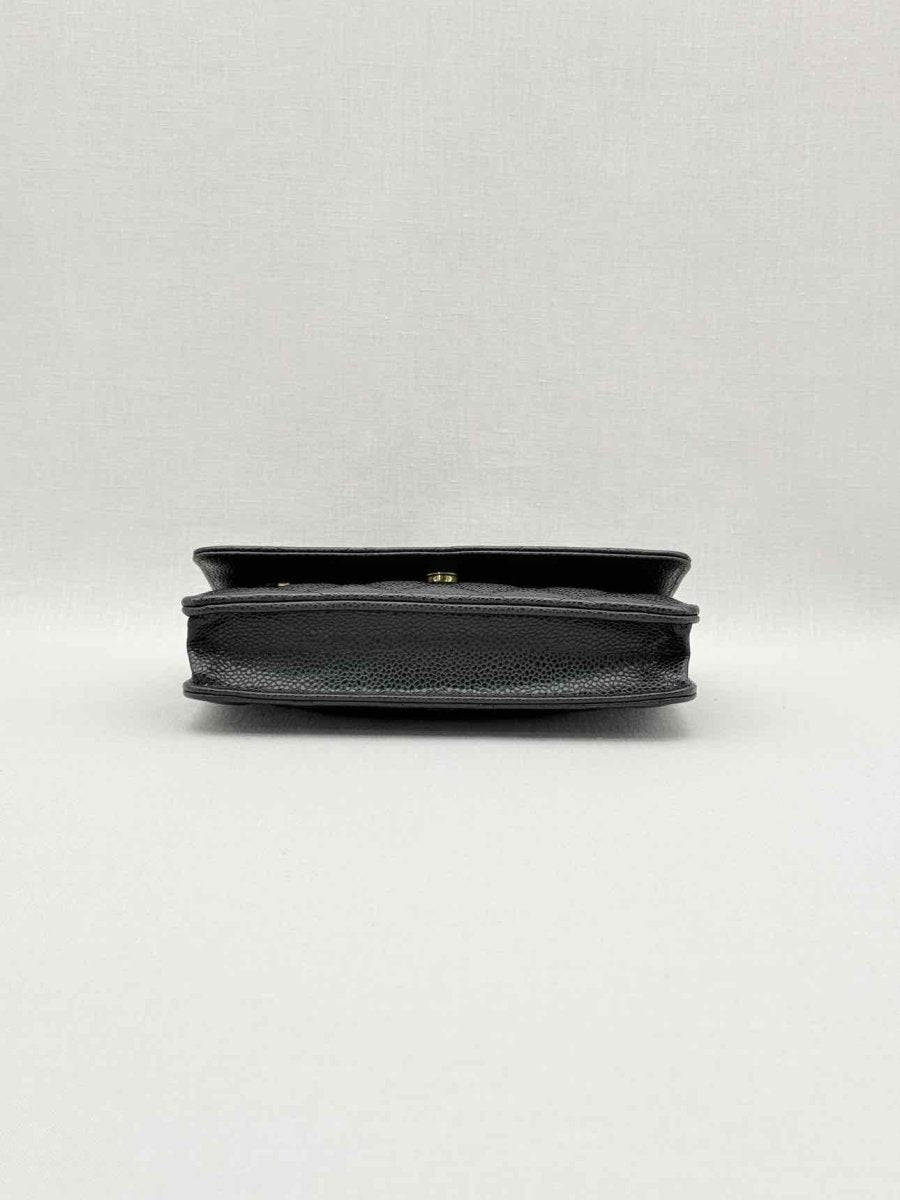 Pre-loved CHANEL WOC Black Quilted Shoulder Bag at Reems Closet