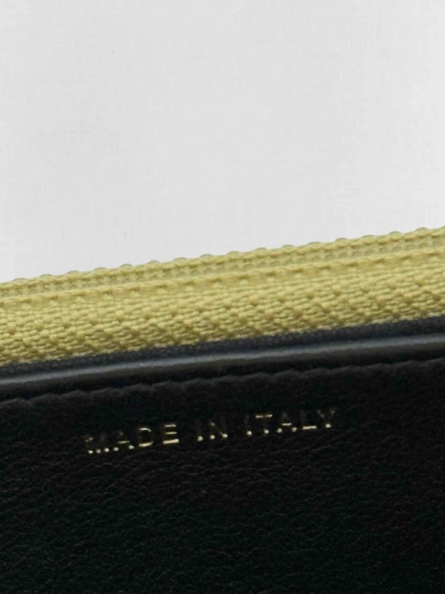 Pre-loved CHANEL WOC Metallic Gold Crocodile Embossed Crossbody at Reems Closet