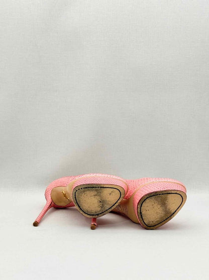 Pre-loved CHARLOTTE OLYMPIA Dolly Pink Size EU 37.5 Pumps at Reems Closet
