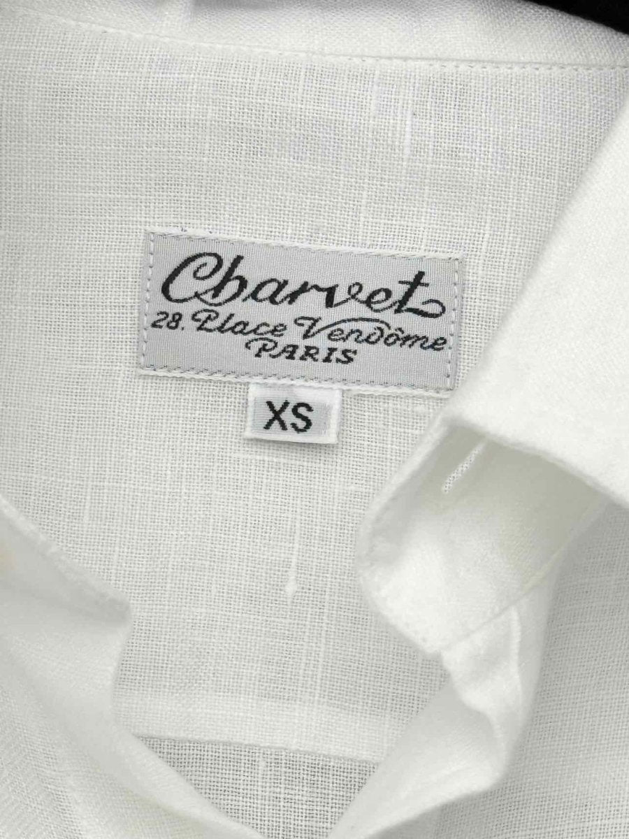 Pre - loved CHARVET Classic White Size XSmall Shirt at Reems Closet