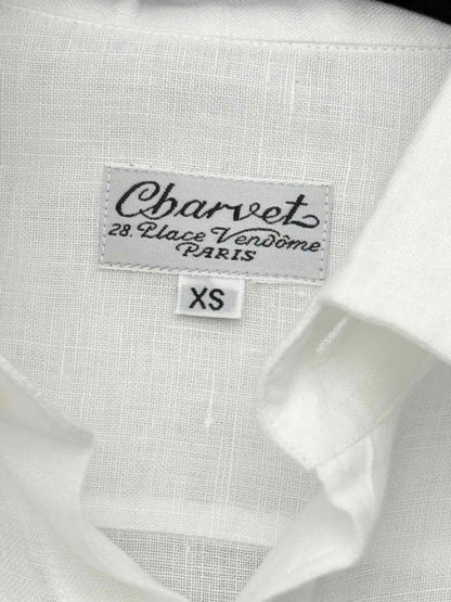 Pre - loved CHARVET Classic White Size XSmall Shirt at Reems Closet
