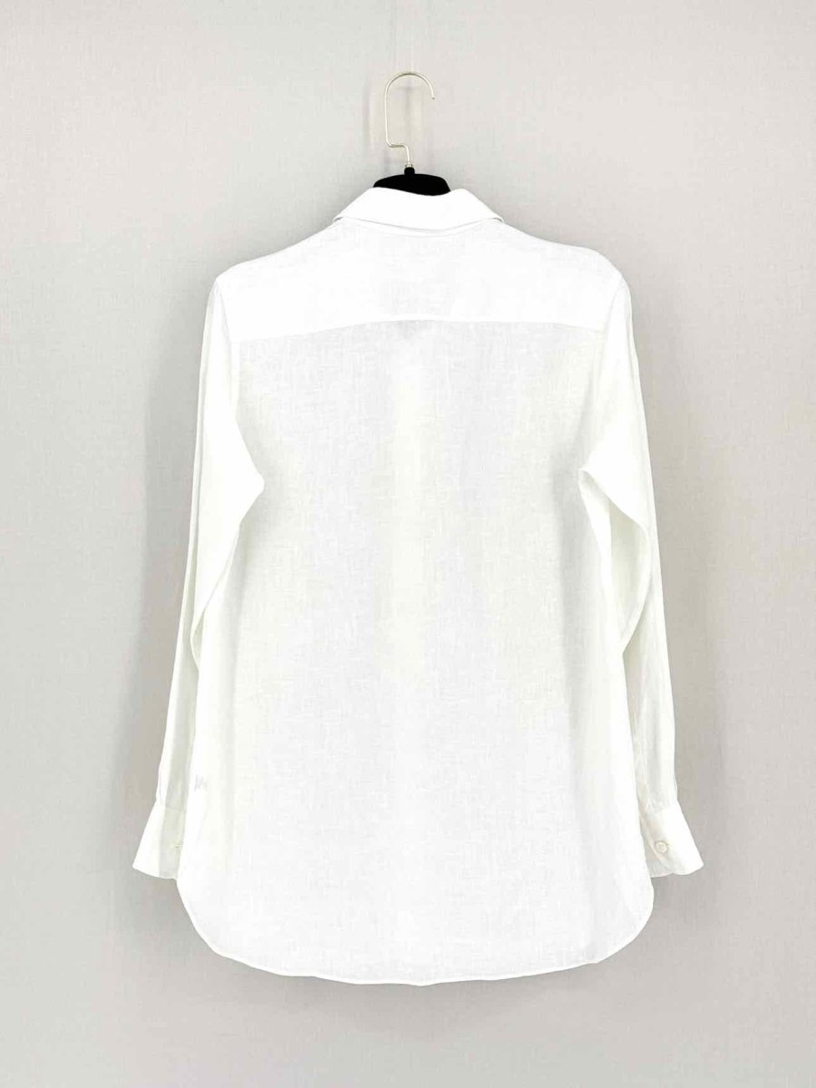 Pre - loved CHARVET Classic White Size XSmall Shirt at Reems Closet
