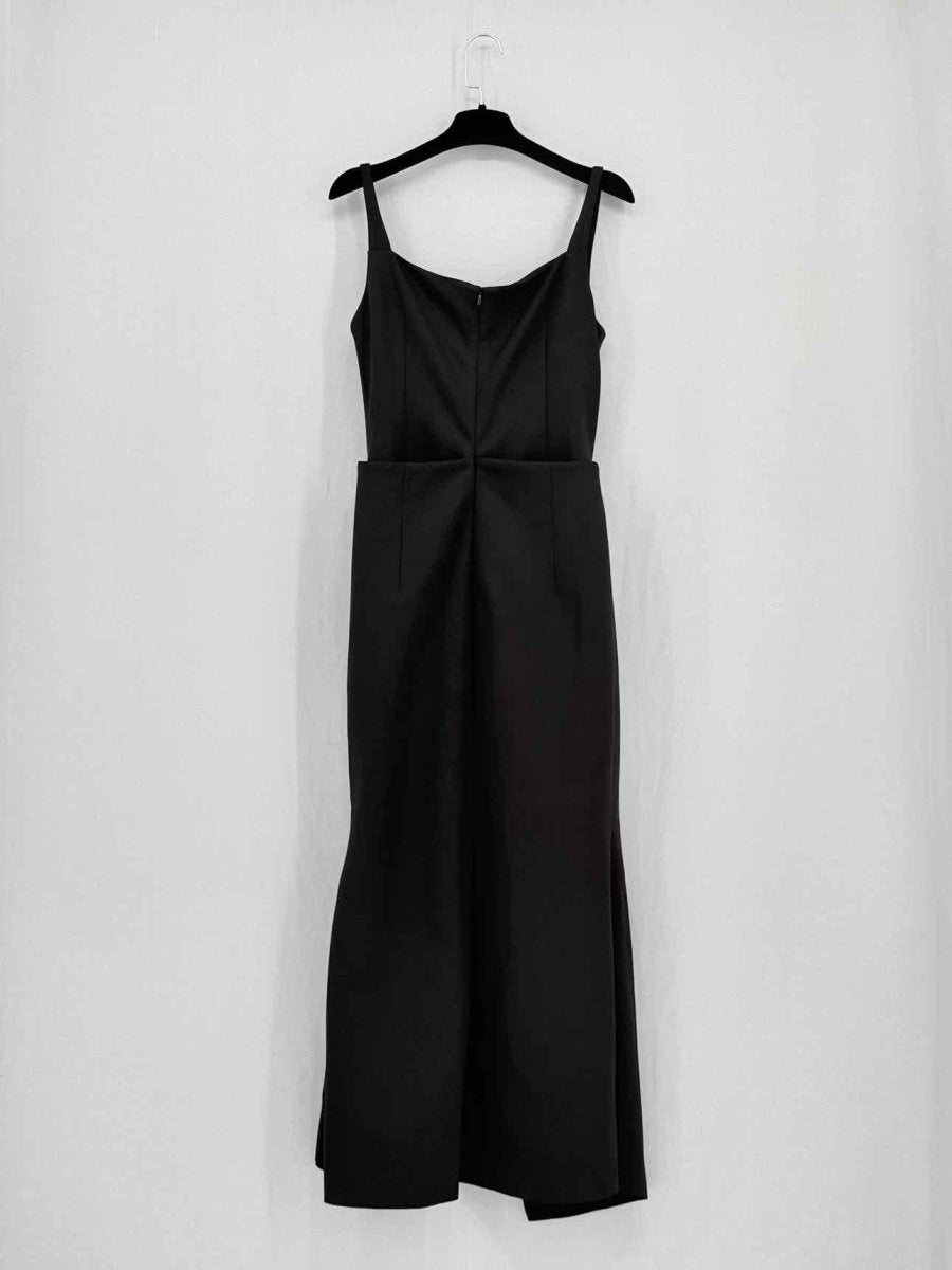 Pre - loved CHATS BY C.DAM Kamplee Black Size US 6 Midi Dress at Reems Closet