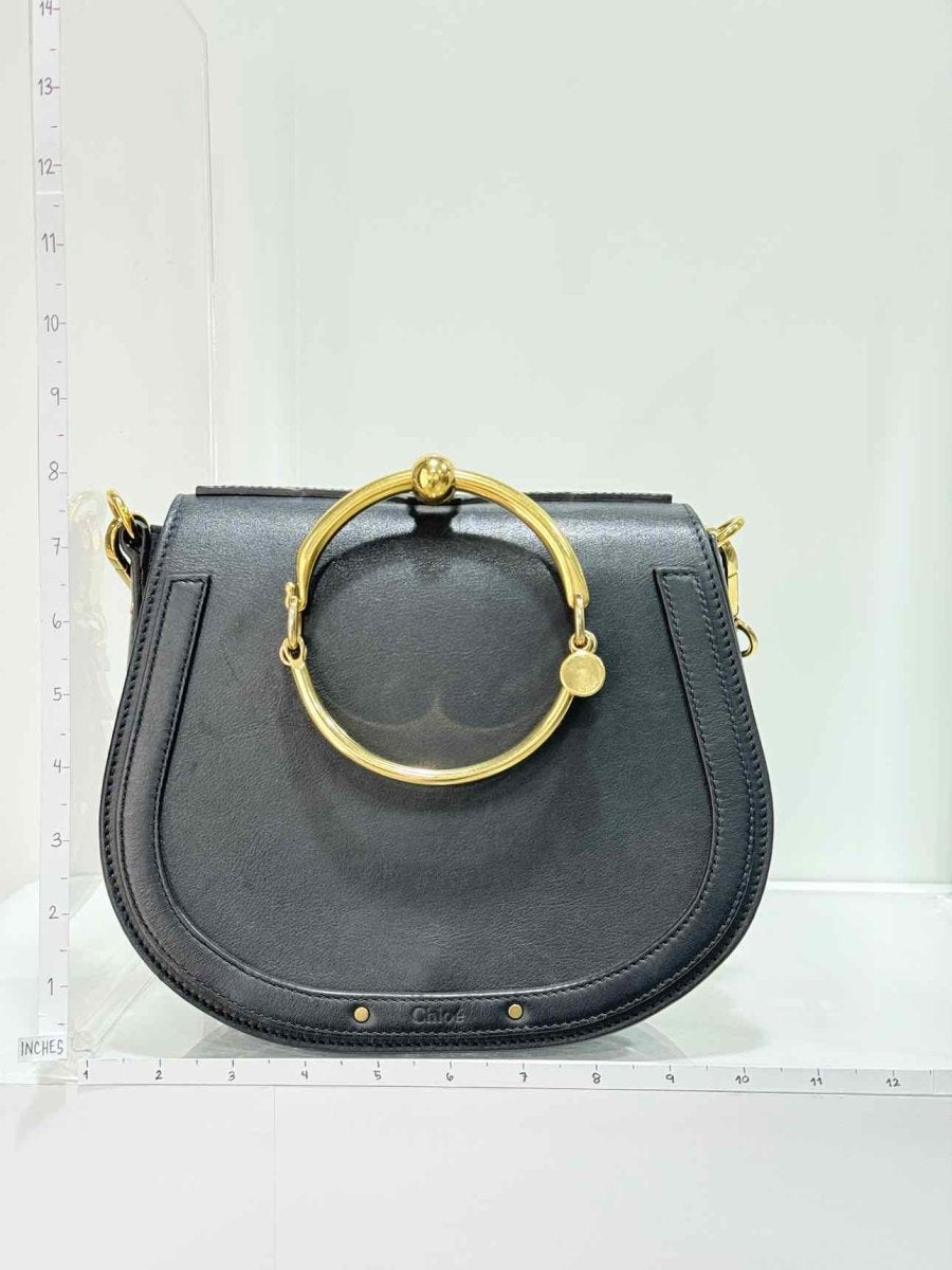 Pre - loved CHLOE Black Crossbody at Reems Closet