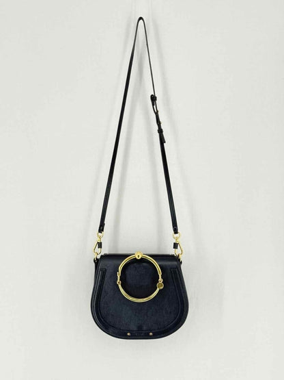 Pre - loved CHLOE Black Crossbody at Reems Closet