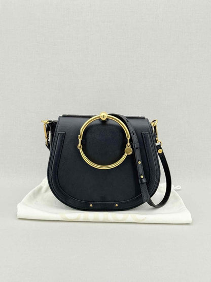 Pre - loved CHLOE Black Crossbody at Reems Closet