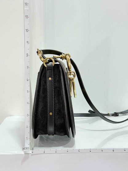 Pre - loved CHLOE Black Crossbody at Reems Closet