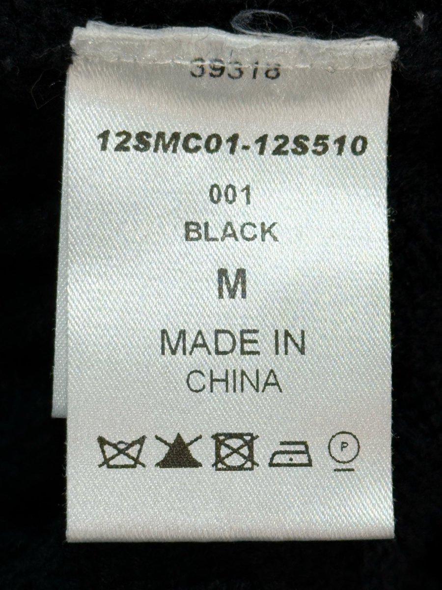 Pre-loved CHLOE Black Ribbed Size Medium Cardigan at Reems Closet