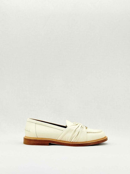 Pre - loved CHLOE C - embellished White Size EU 40 Loafers at Reems Closet
