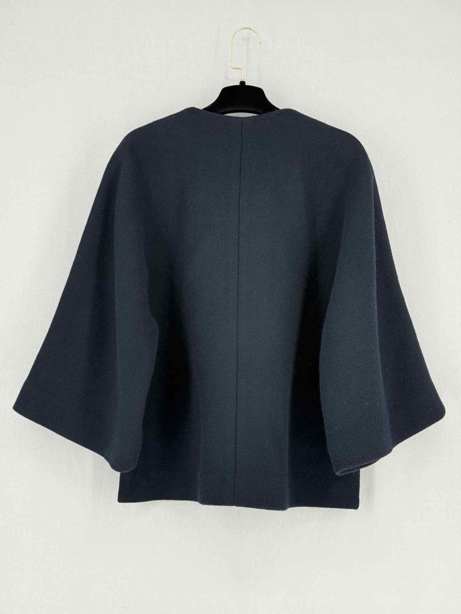 Pre - loved CHLOE Cape Navy Size US 8 Jacket at Reems Closet