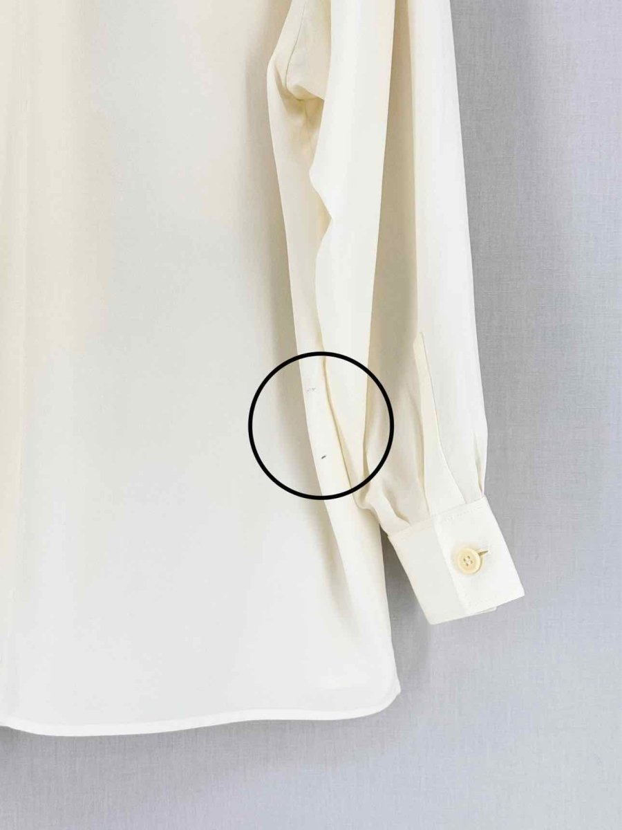 Pre - loved CHLOE Cream Size US 2 Shirt at Reems Closet