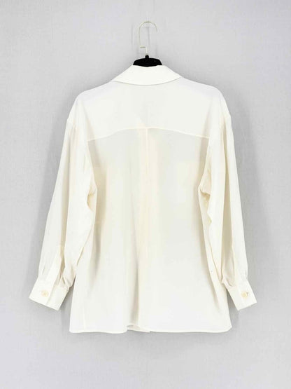 Pre - loved CHLOE Cream Size US 2 Shirt at Reems Closet