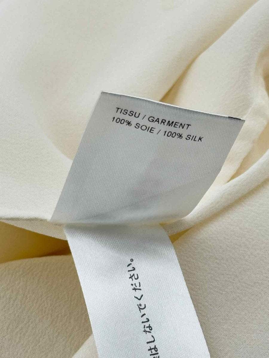 Pre - loved CHLOE Cream Size US 2 Shirt at Reems Closet
