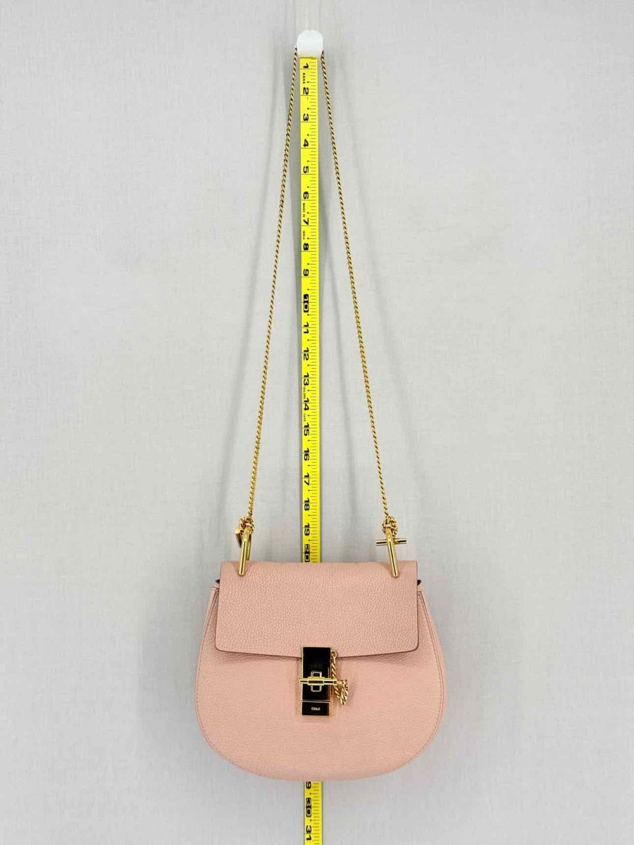 Pre-loved CHLOE Drew Peach Crossbody at Reems Closet