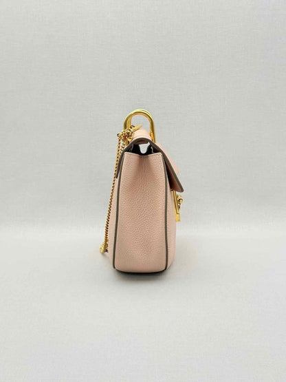 Pre-loved CHLOE Drew Peach Crossbody at Reems Closet