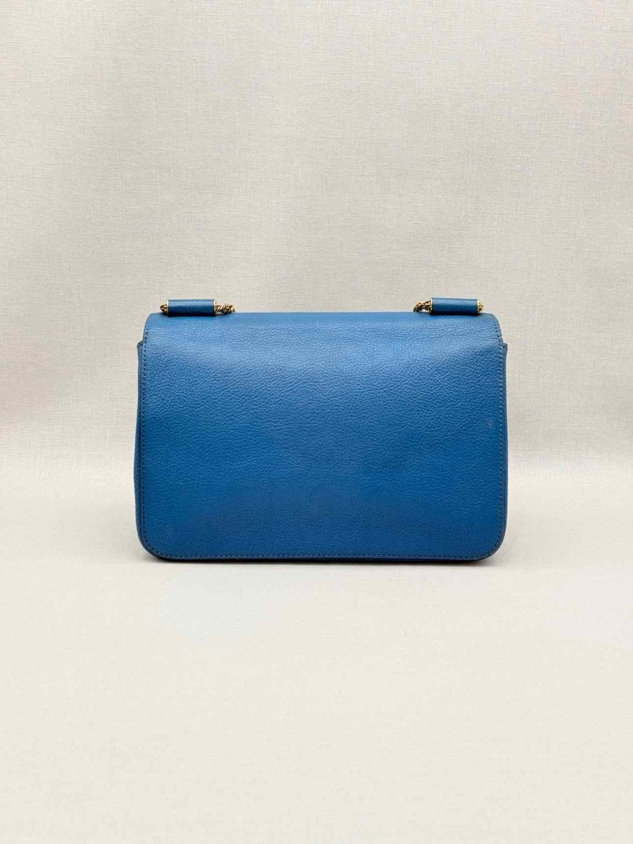 Pre-loved CHLOE Elsie Blue Shoulder Bag at Reems Closet