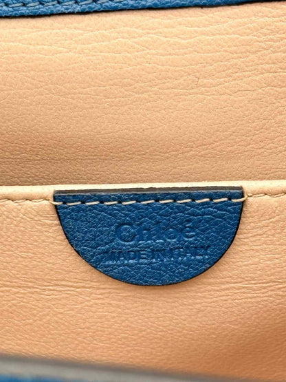Pre-loved CHLOE Elsie Blue Shoulder Bag at Reems Closet