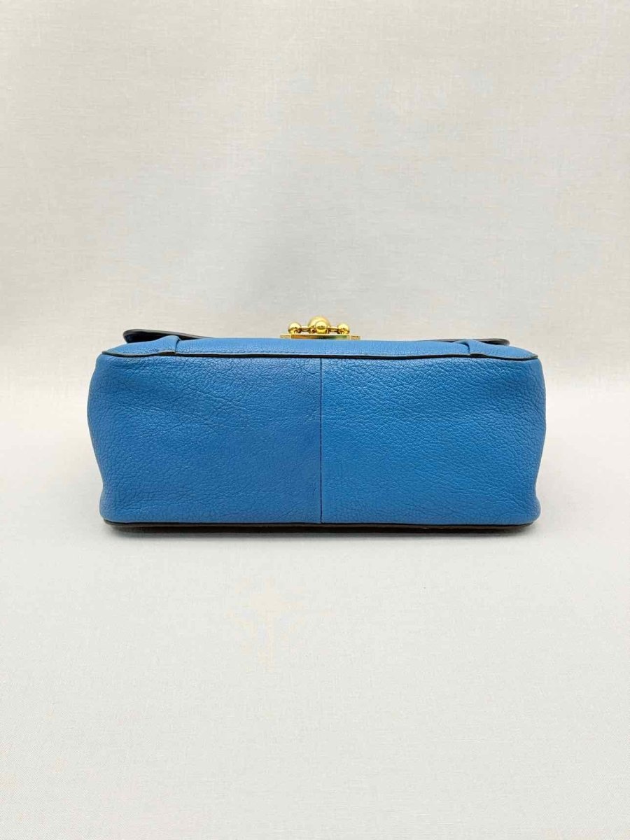 Pre-loved CHLOE Elsie Blue Shoulder Bag at Reems Closet