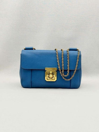 Pre-loved CHLOE Elsie Blue Shoulder Bag at Reems Closet