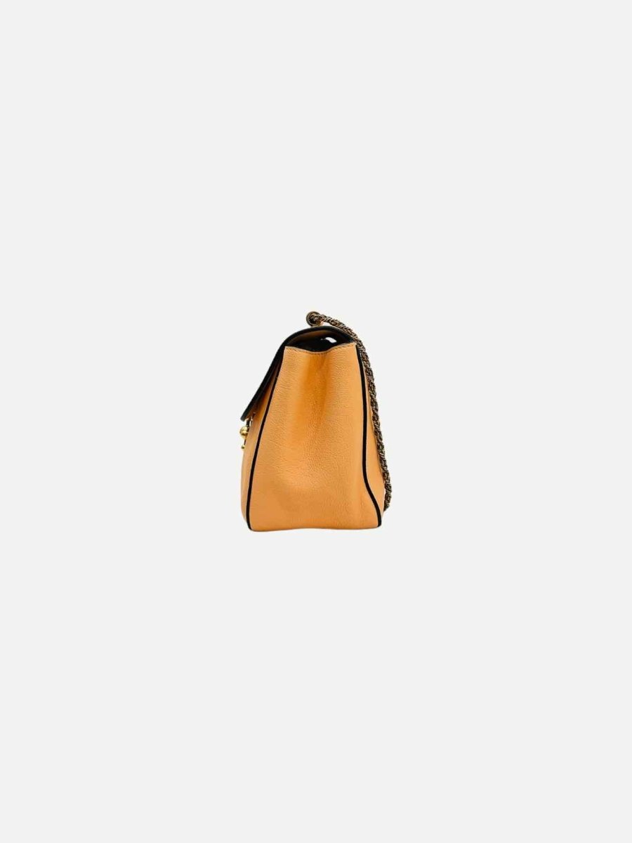 Pre - loved CHLOE Elsie Peach Shoulder Bag at Reems Closet