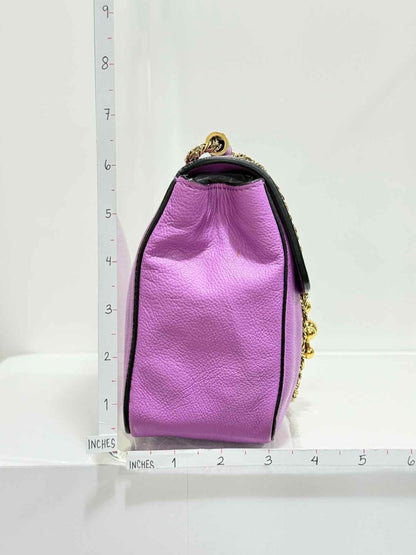 Pre - loved CHLOE Elsie Purple Shoulder Bag at Reems Closet