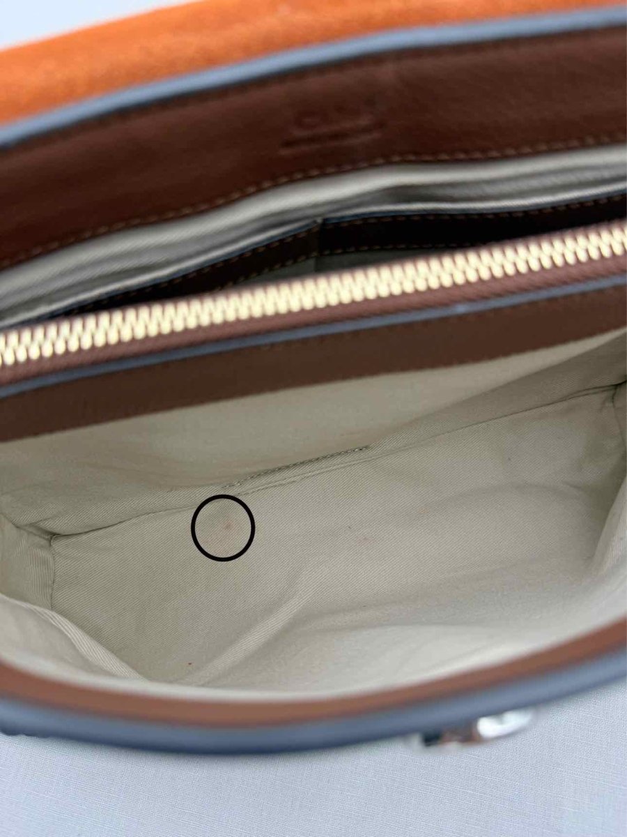 Pre - loved CHLOE Faye Brown Shoulder Bag at Reems Closet