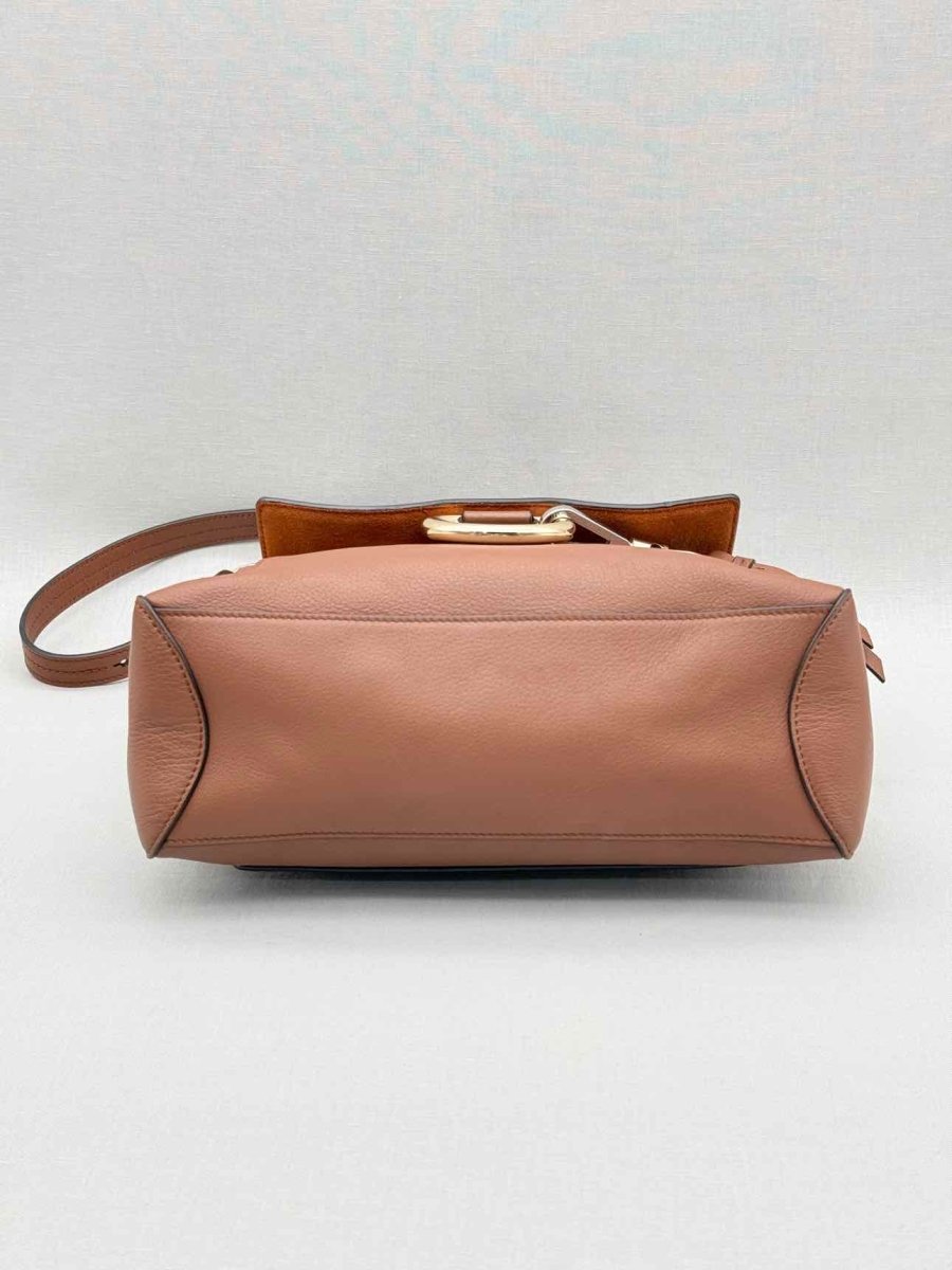 Pre - loved CHLOE Faye Brown Shoulder Bag at Reems Closet