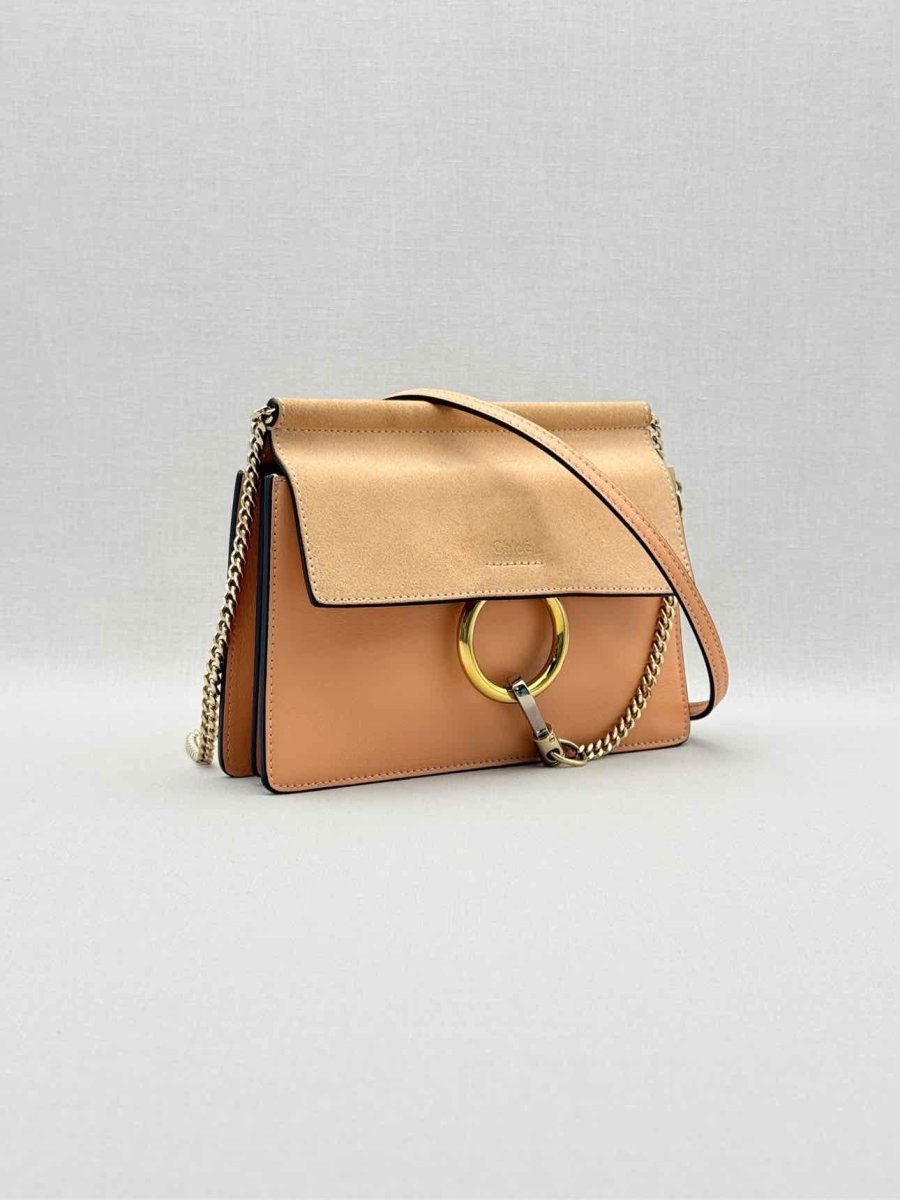 Pre-loved CHLOE Faye Tan Crossbody at Reems Closet