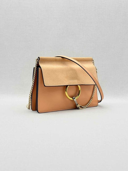 Pre-loved CHLOE Faye Tan Crossbody at Reems Closet