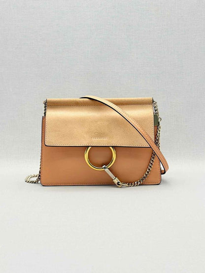 Pre-loved CHLOE Faye Tan Crossbody at Reems Closet