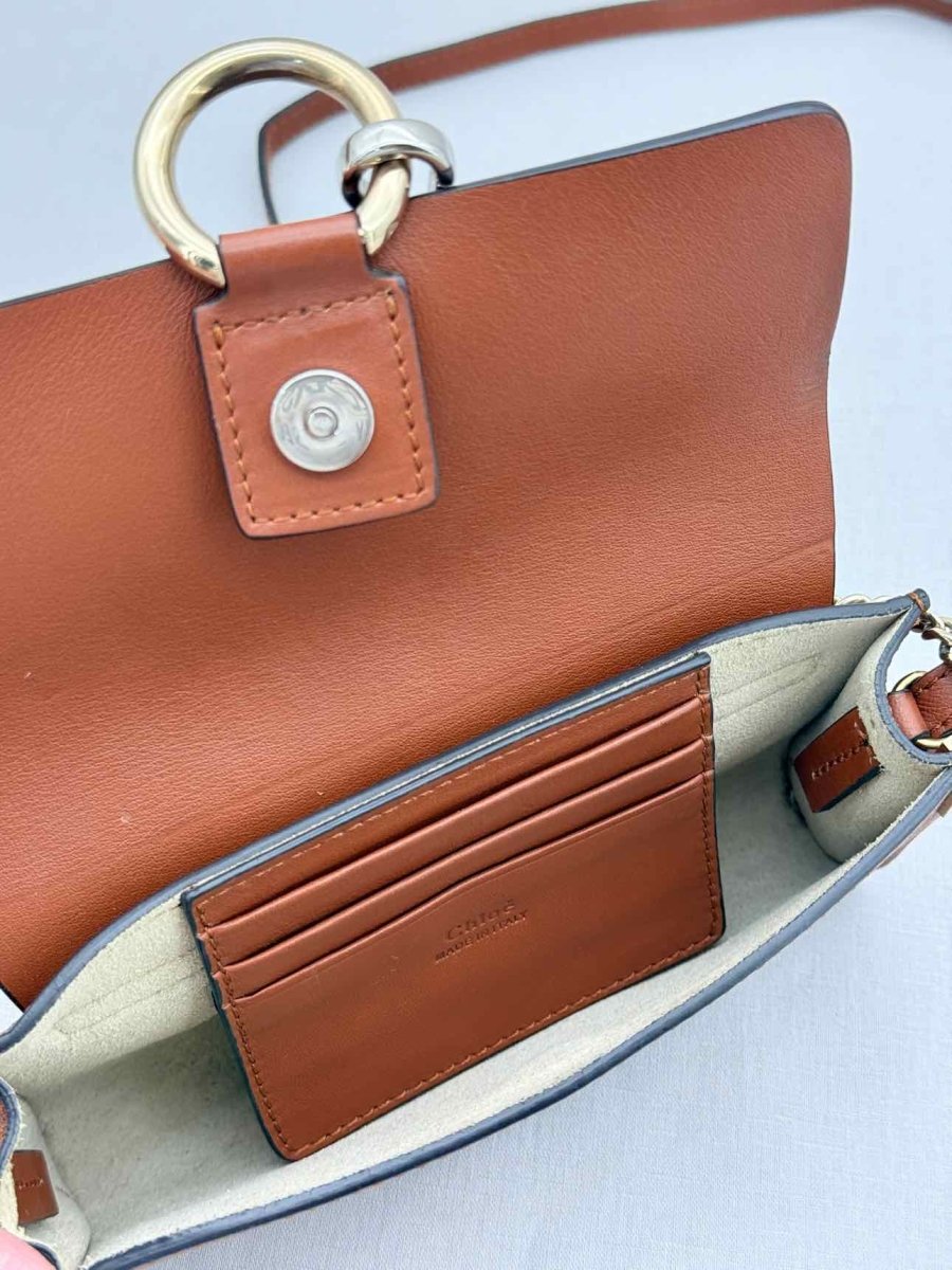 Pre - loved CHLOE Faye Tan Crossbody at Reems Closet