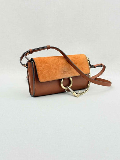 Pre - loved CHLOE Faye Tan Crossbody at Reems Closet