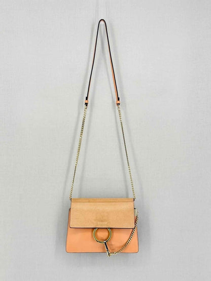 Pre-loved CHLOE Faye Tan Crossbody at Reems Closet
