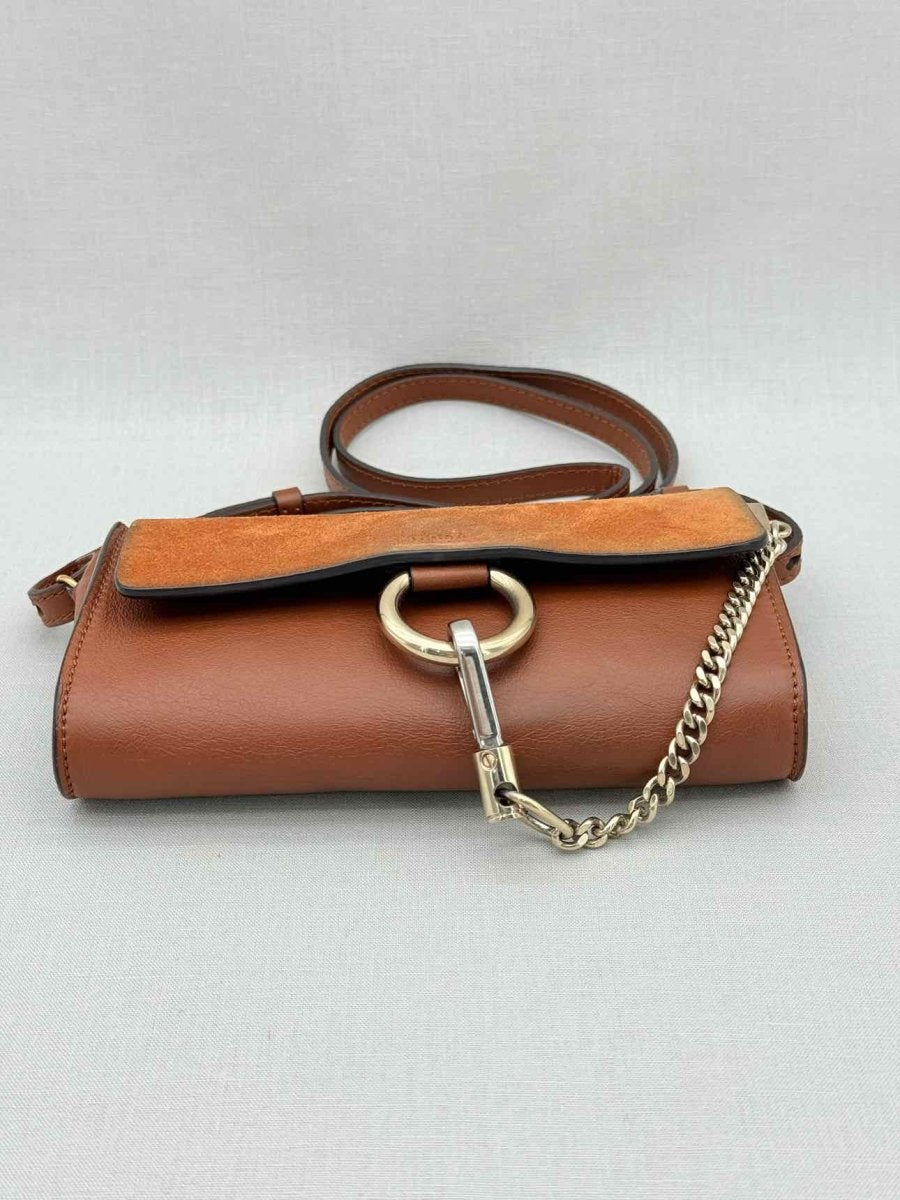 Pre - loved CHLOE Faye Tan Crossbody at Reems Closet
