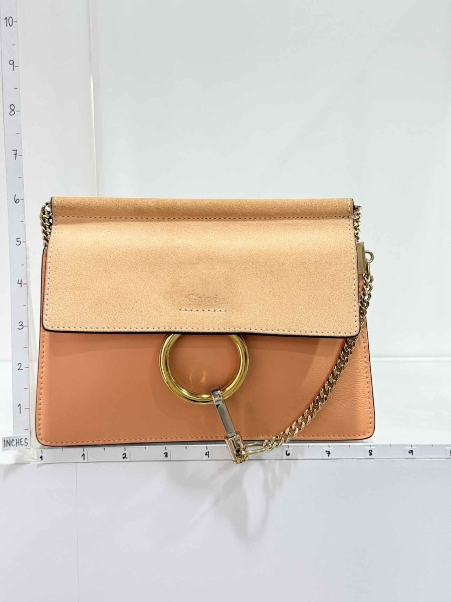 Pre-loved CHLOE Faye Tan Crossbody at Reems Closet