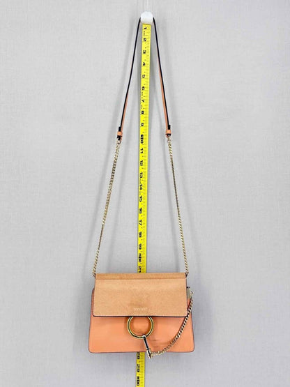 Pre-loved CHLOE Faye Tan Crossbody at Reems Closet