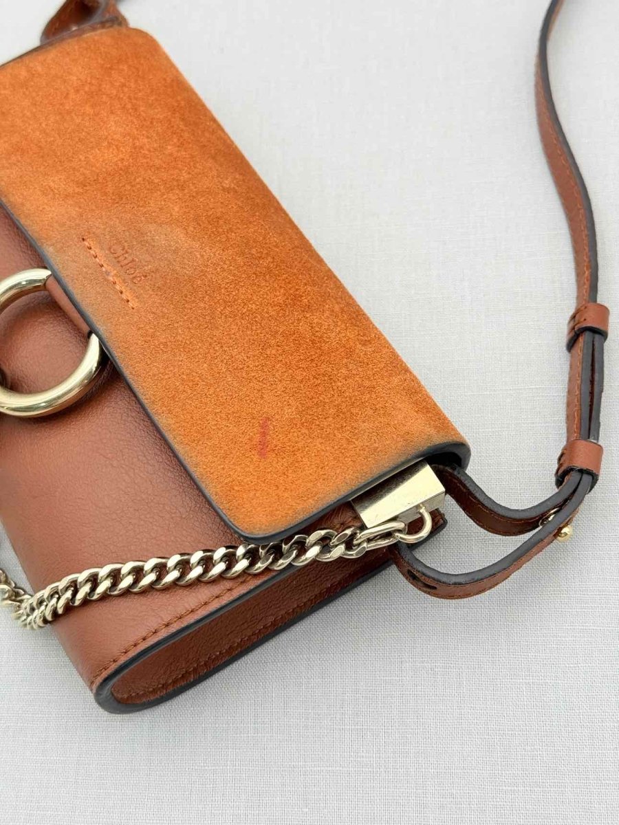 Pre - loved CHLOE Faye Tan Crossbody at Reems Closet