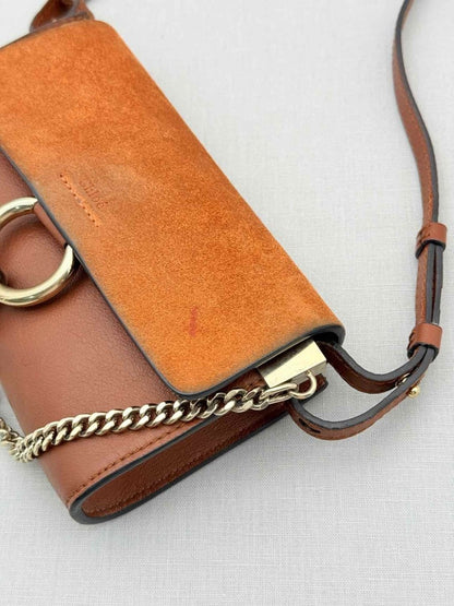 Pre - loved CHLOE Faye Tan Crossbody at Reems Closet
