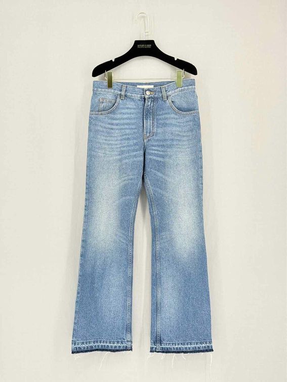 Pre-loved CHLOE Foggy Blue Size 28 Jeans at Reems Closet