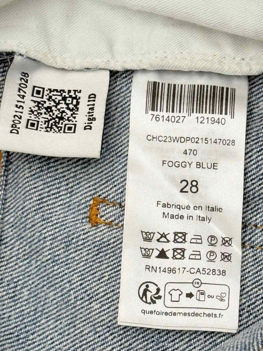 Pre-loved CHLOE Foggy Blue Size 28 Jeans at Reems Closet
