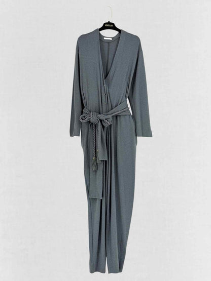 Pre - loved CHLOE Grey Size Small Jumpsuit at Reems Closet