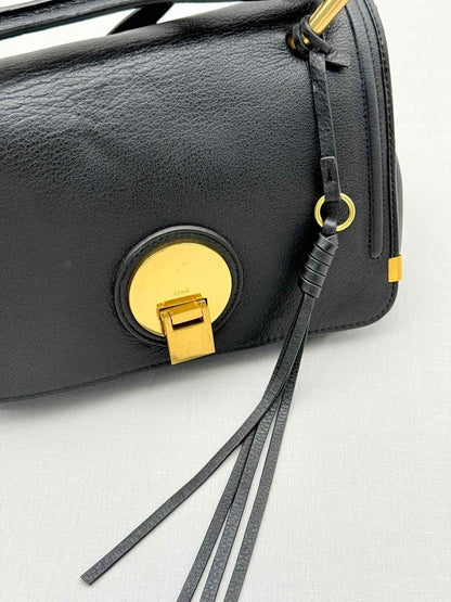 Pre - loved CHLOE Indy Black Shoulder Bag at Reems Closet