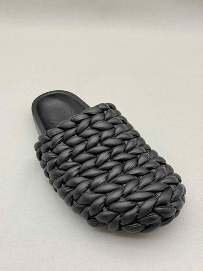 Pre-loved CHLOE Kacey Black Size EU 39 Mules at Reems Closet