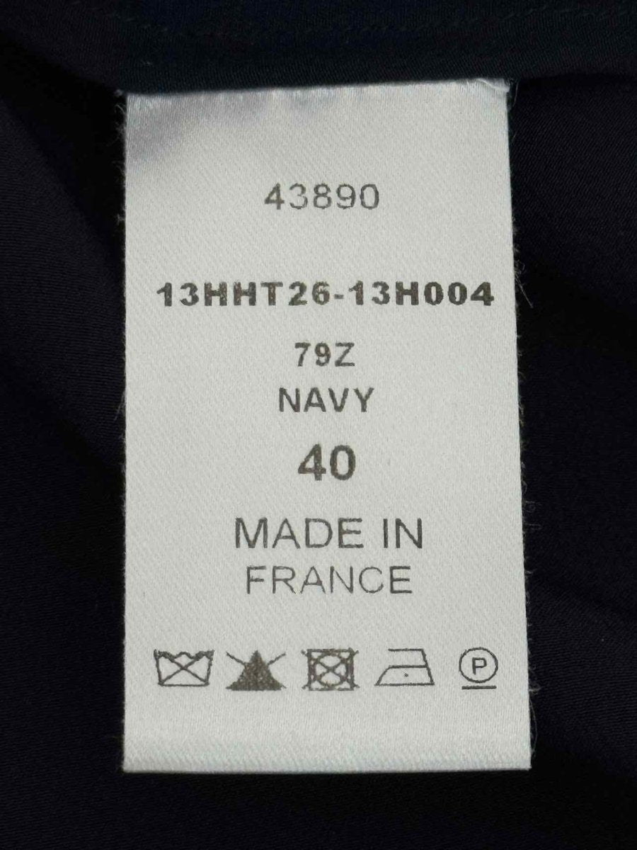 Pre - loved CHLOE Navy Blue Size US 8 Shirt at Reems Closet