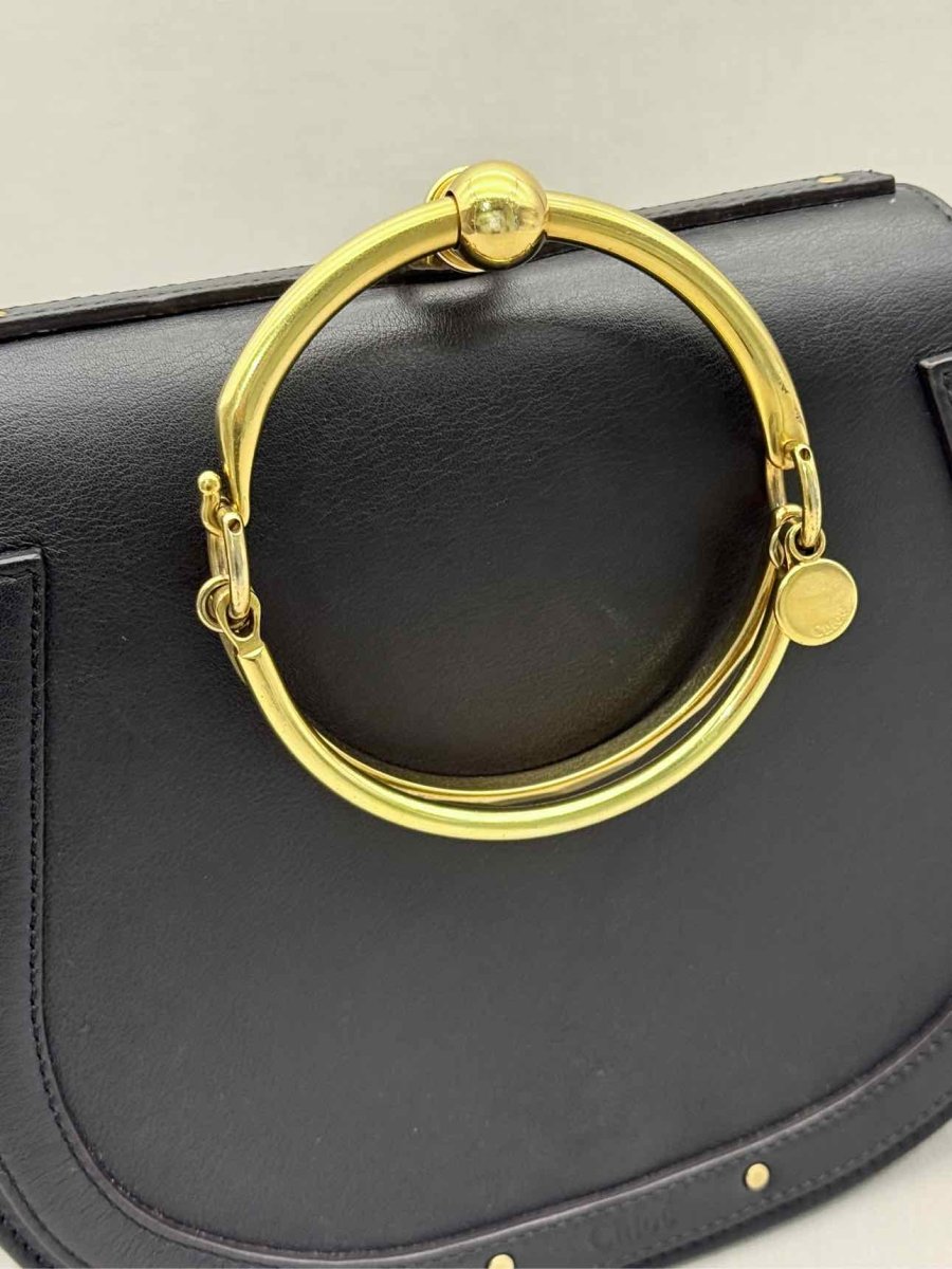 Pre-loved CHLOE Nile Black Shoulder Bag at Reems Closet